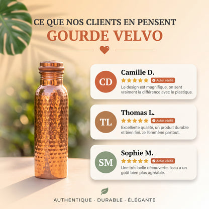 Gourde en cuivre
